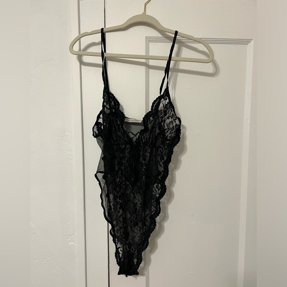 Vintage lace teddy. Seductive Wear by Cinema Exoile (late 1980s/early 1990s)